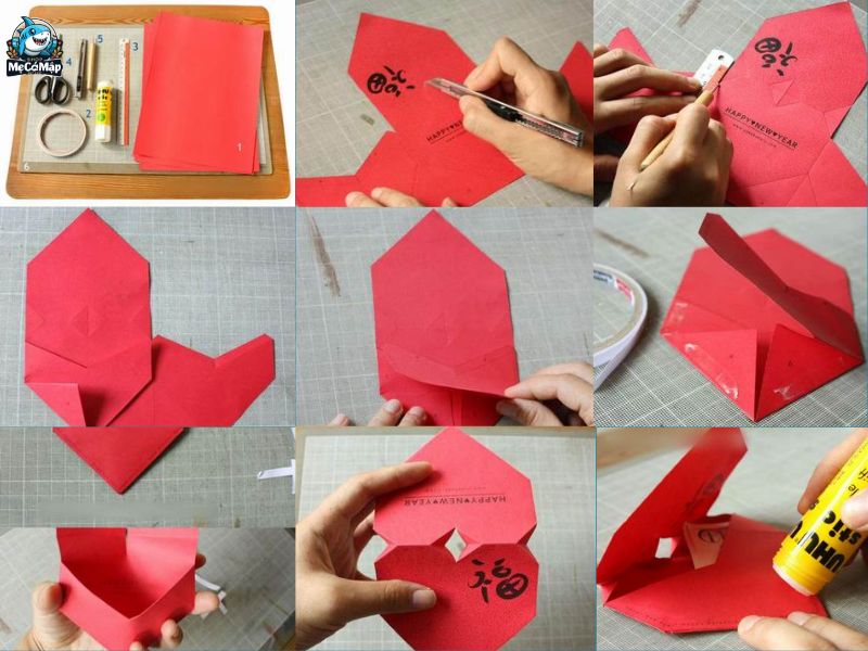 5 cách làm bao lì xì đơn giản, đẹp mắt tại nhà cho tết 2026