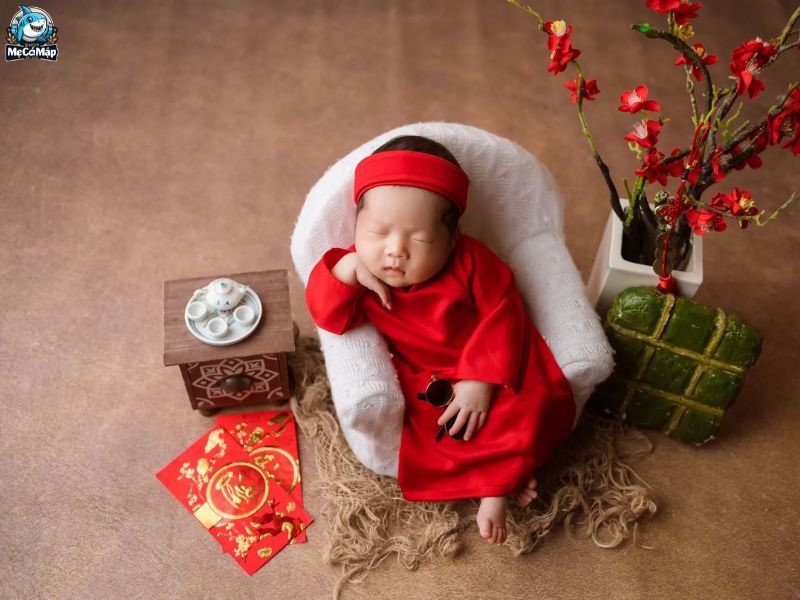 Tổng hợp 250 + Caption tết cho bé hay, hài hước, ý nghĩa nhất 2026