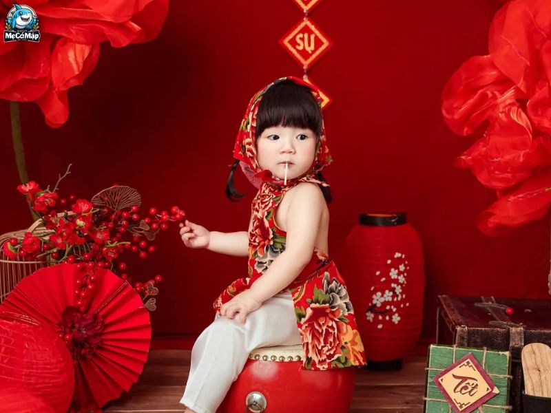 Tổng hợp 250 + Caption tết cho bé hay, hài hước, ý nghĩa nhất 2026