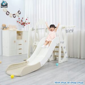 Bộ cầu trượt xích đu Pakey P-CS08