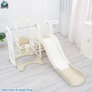 Bộ cầu trượt xích đu Pakey P-CS08