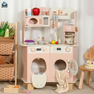Bộ đồ chơi nấu ăn cho bé gái DCB01 Hồng