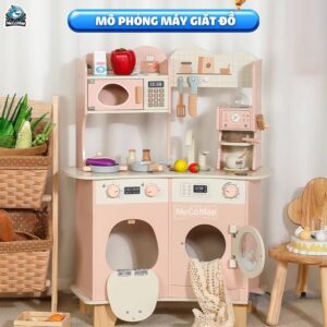 Bộ đồ chơi nấu ăn cho bé gái DCB01 Hồng