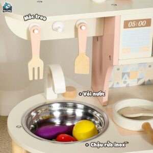 Bộ đồ chơi nấu ăn cho bé gái DCB01 Hồng