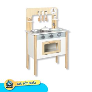 Bộ đồ chơi nấu ăn cho bé gái DCB03 Ghi Trắng