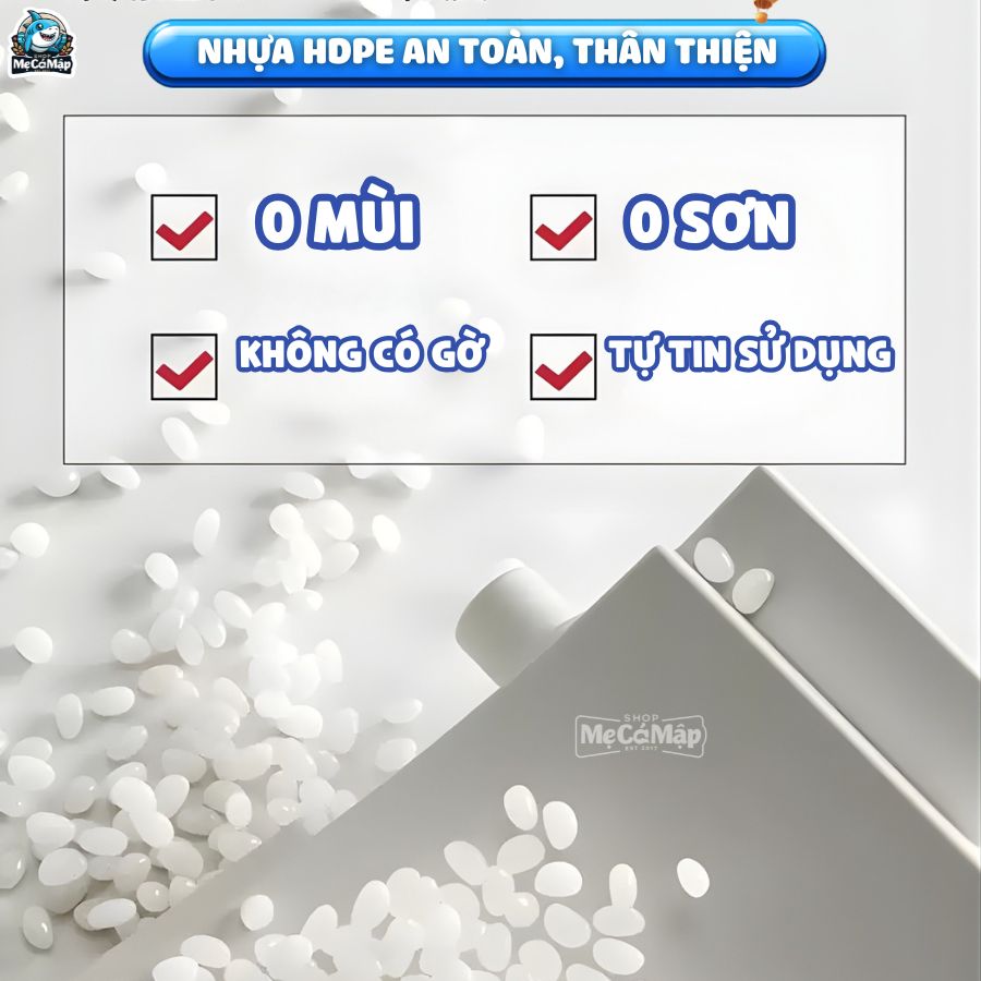 Kệ để đồ đa năng E014 kèm ghế ngồi