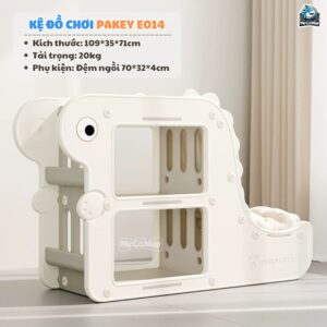Kệ để đồ đa năng E014 kèm ghế ngồi