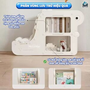 Kệ để đồ đa năng E014 kèm ghế ngồi