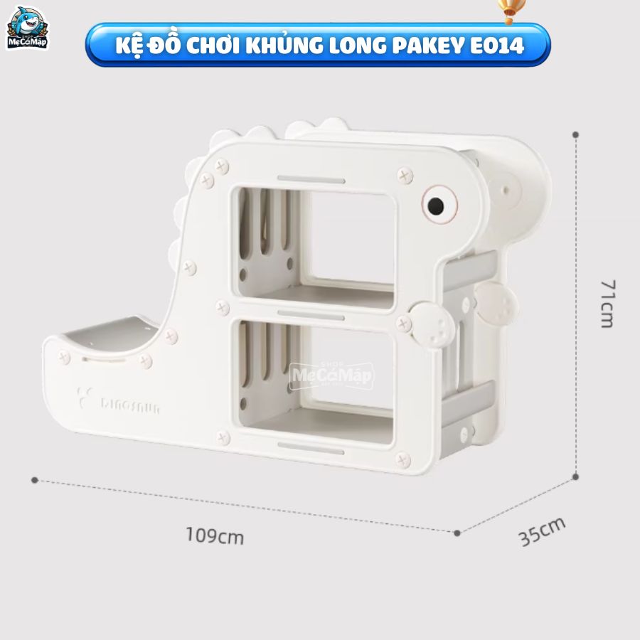 Kệ để đồ đa năng E014 kèm ghế ngồi