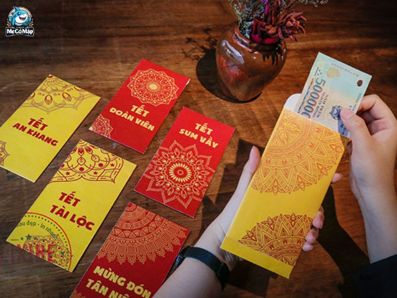 Lì xì bao nhiêu là may mắn và hợp phong thủy trong năm mới 2026?