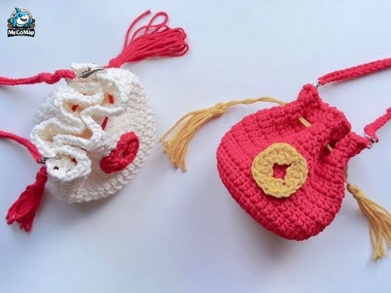 [Hướng dẫn] Các bước móc túi lì xì cho bé siêu dễ thương