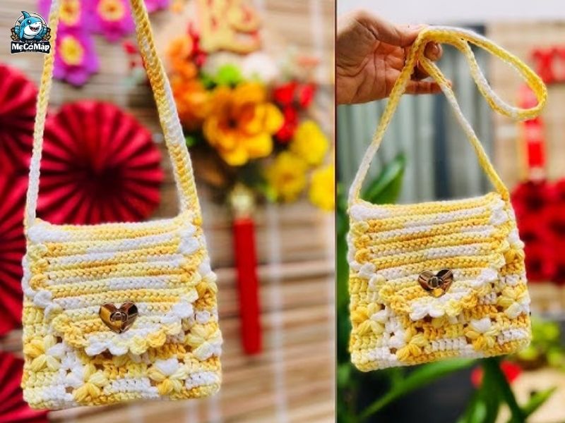 [Hướng dẫn] Các bước móc túi lì xì cho bé siêu dễ thương