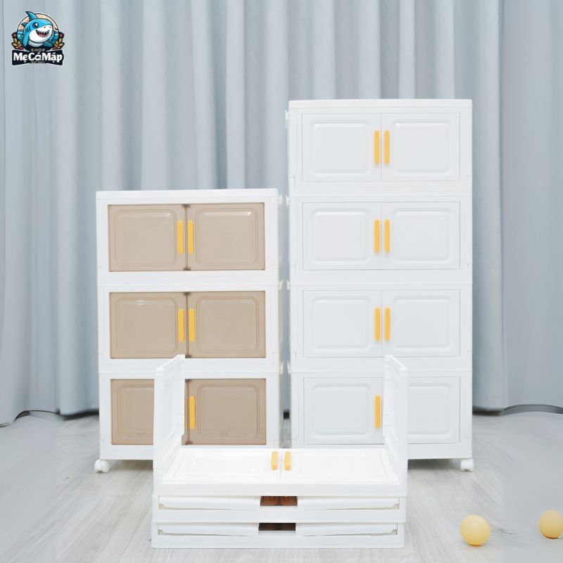 [Tư vấn chi tiết] Nên mua tủ nhựa loại nào cho bé?