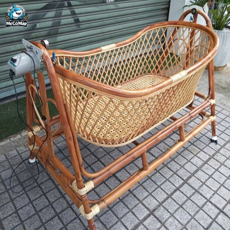 Top 20+ mẫu nôi mây đẹp, an toàn cho trẻ sơ sinh