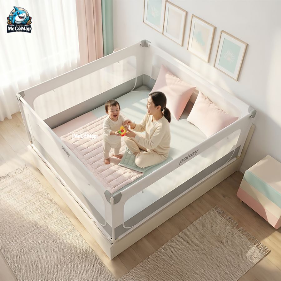 Quây chắn giường Pakey Lock360