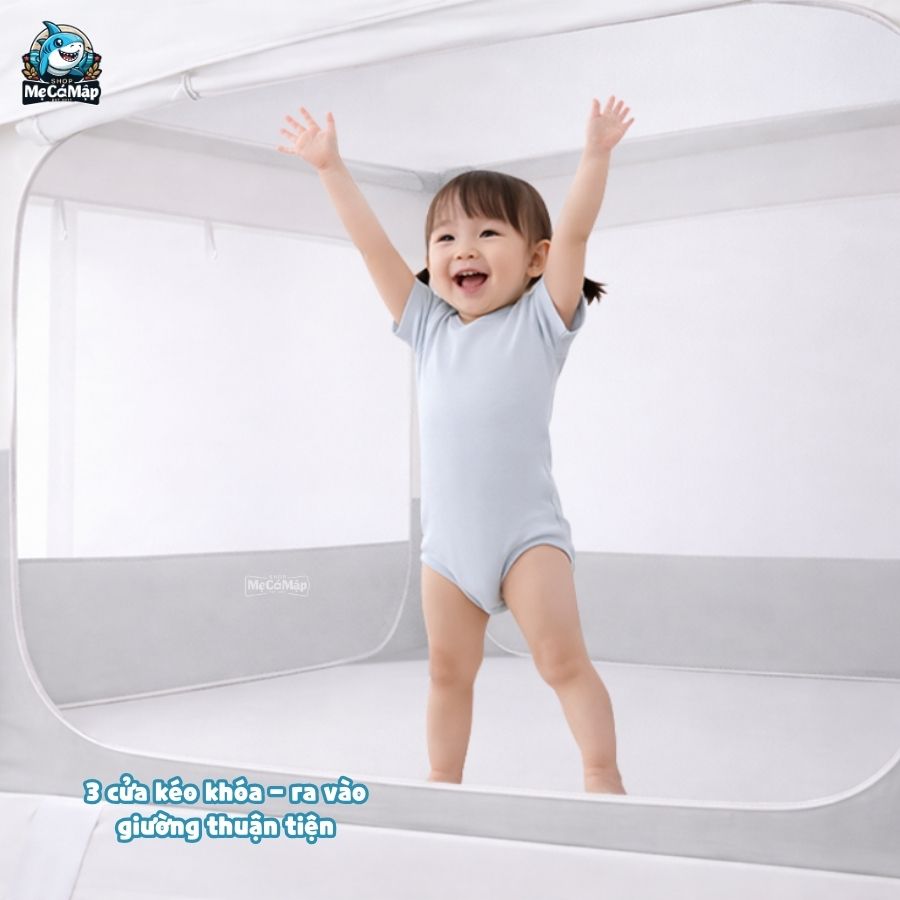 Quây chắn giường Pakey Lock360