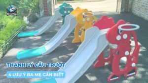 [Hướng dẫn] Thanh lý cầu trượt cũ và 4 lưu ý ba mẹ cần biết