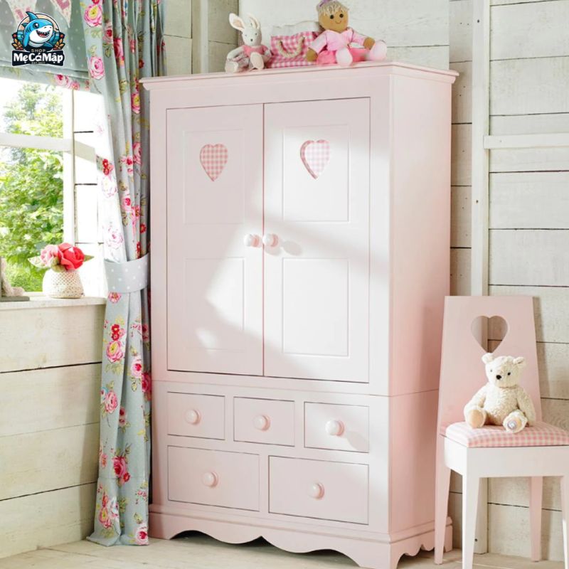 Mách mẹ cách chọn tủ nhựa cho bé gái phù hợp, được ưa chuộng 2026