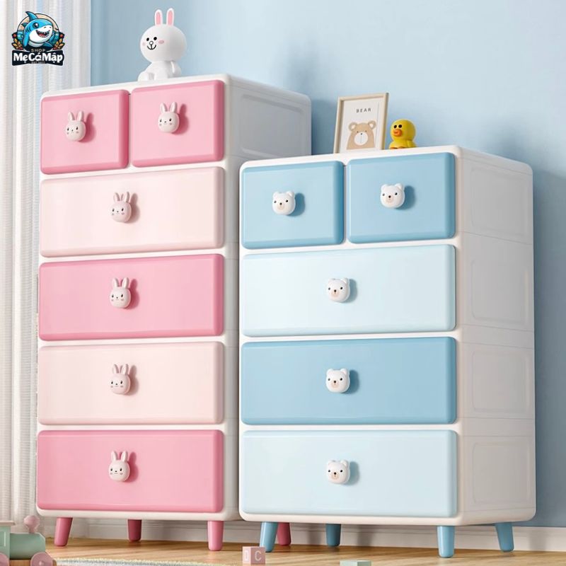 Mách mẹ cách chọn tủ nhựa cho bé gái phù hợp, được ưa chuộng 2026