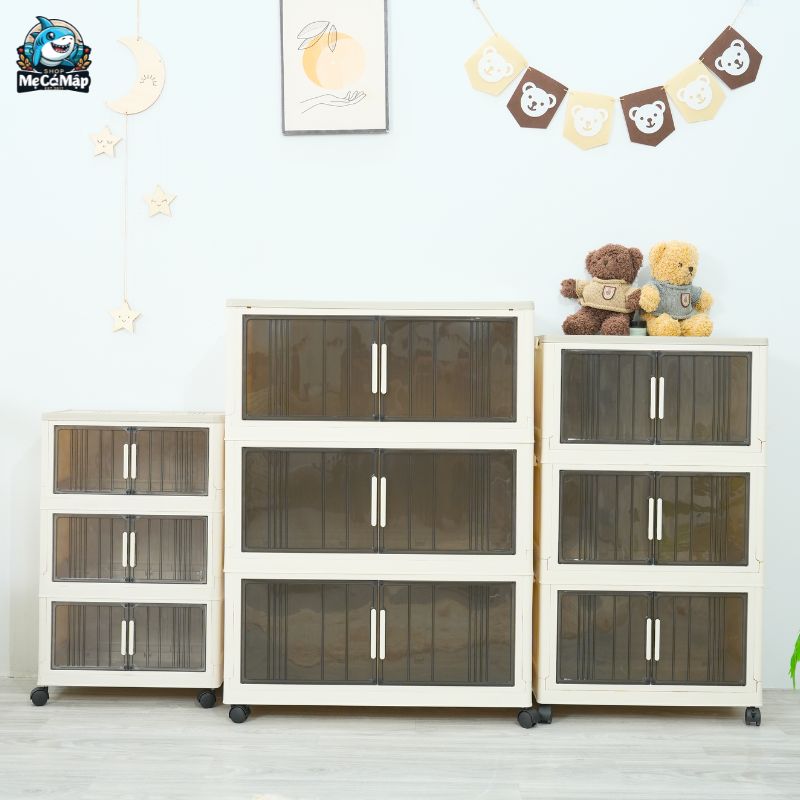 Mách mẹ cách chọn tủ nhựa cho bé gái phù hợp, được ưa chuộng 2026