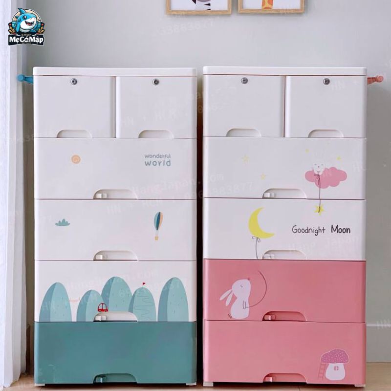 Mách mẹ cách chọn tủ nhựa cho bé gái phù hợp, được ưa chuộng 2026