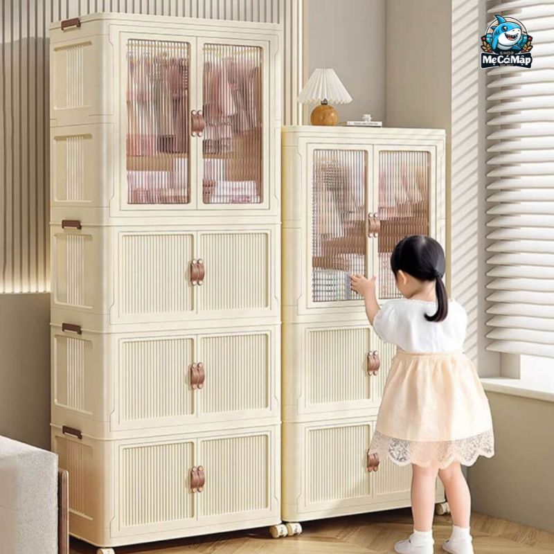 Mách mẹ cách chọn tủ nhựa cho bé gái phù hợp, được ưa chuộng 2026