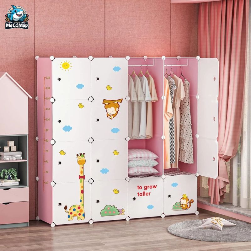 Mách mẹ cách chọn tủ nhựa cho bé gái phù hợp, được ưa chuộng 2026