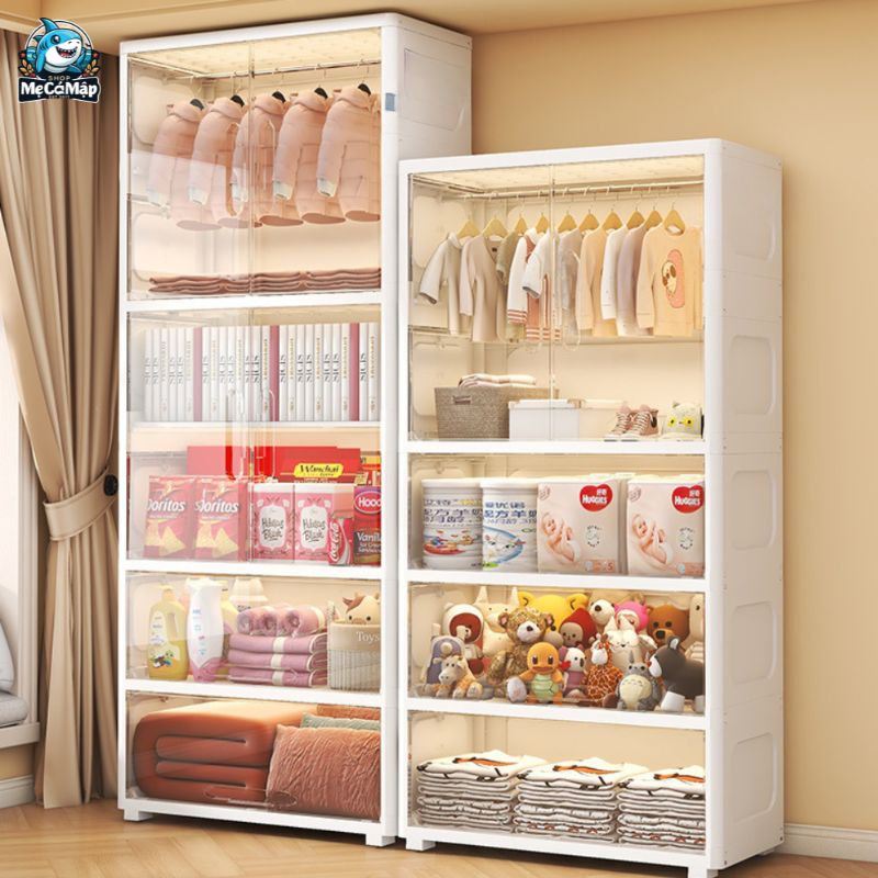 Mách mẹ cách chọn tủ nhựa cho bé gái phù hợp, được ưa chuộng 2026