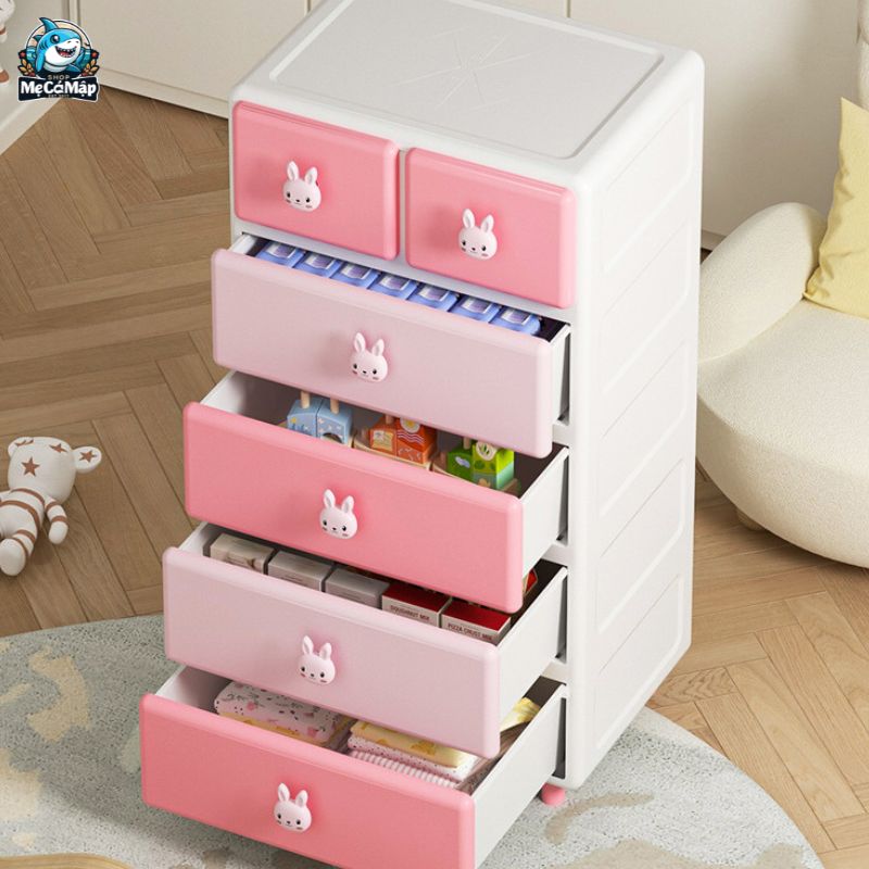 Mách mẹ cách chọn tủ nhựa cho bé gái phù hợp, được ưa chuộng 2026