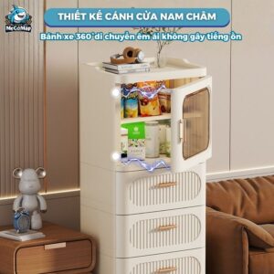 Tủ nhựa ngăn kéo 2/3/4/ tầng HC23-M