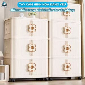 Tủ nhựa ngăn kéo 3/4/5 tầng HC24-M