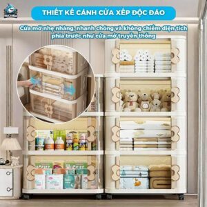 Tủ nhựa ngăn kéo 3/4/5 tầng HC24-M