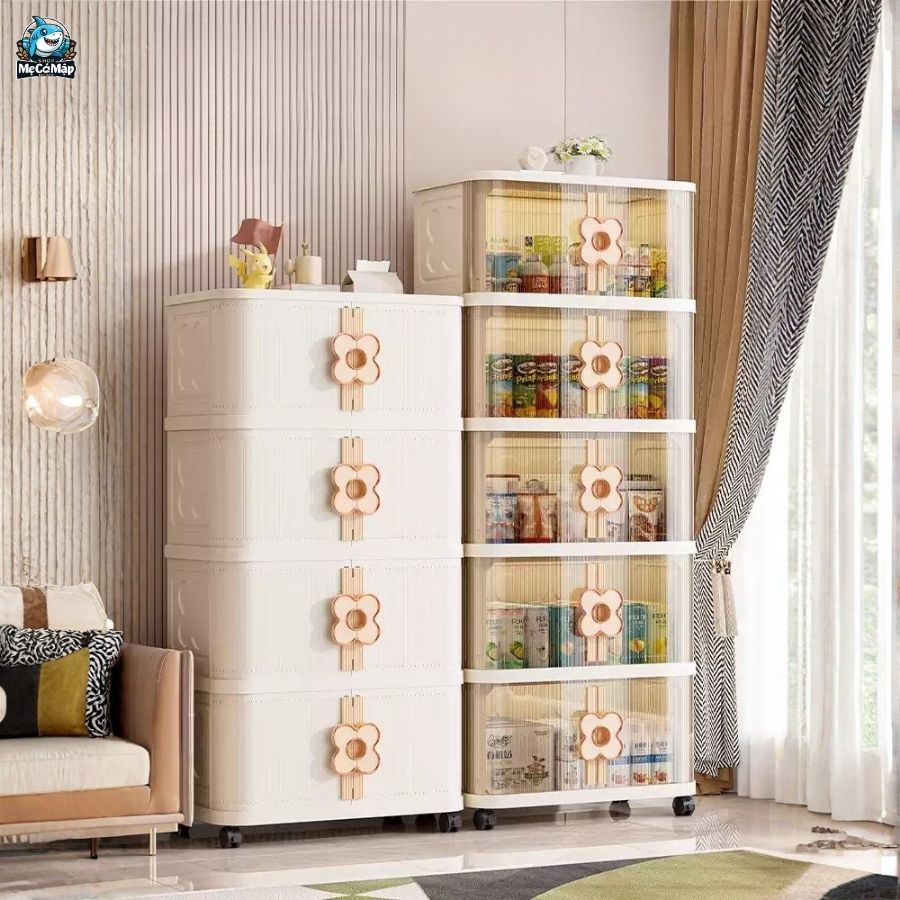 Tủ nhựa ngăn kéo 3/4/5 tầng HC24-M