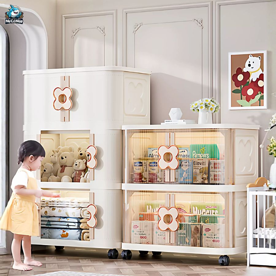 Tủ nhựa ngăn kéo 3/4/5 tầng HC24-M