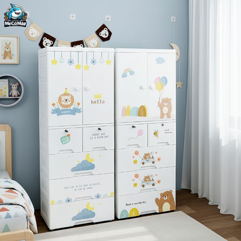 5 cách lựa chọn tủ nhựa cho bé trai, cha mẹ không thể bỏ qua