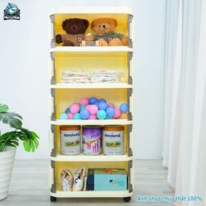 Tủ nhựa 3/4/5/6 tầng gấp gọn HC22-M