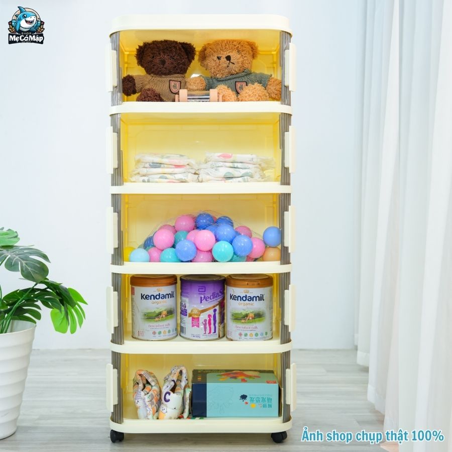 Tủ nhựa 3/4/5/6 tầng gấp gọn HC22-M