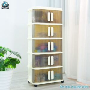 Tủ nhựa 3/4/5/6 tầng gấp gọn HC22-M