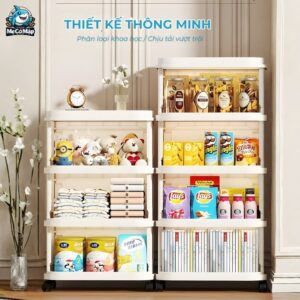 Tủ nhựa 3/4/5/6 tầng gấp gọn HC22-M