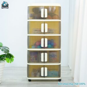 Tủ nhựa 3/4/5/6 tầng gấp gọn HC22-M