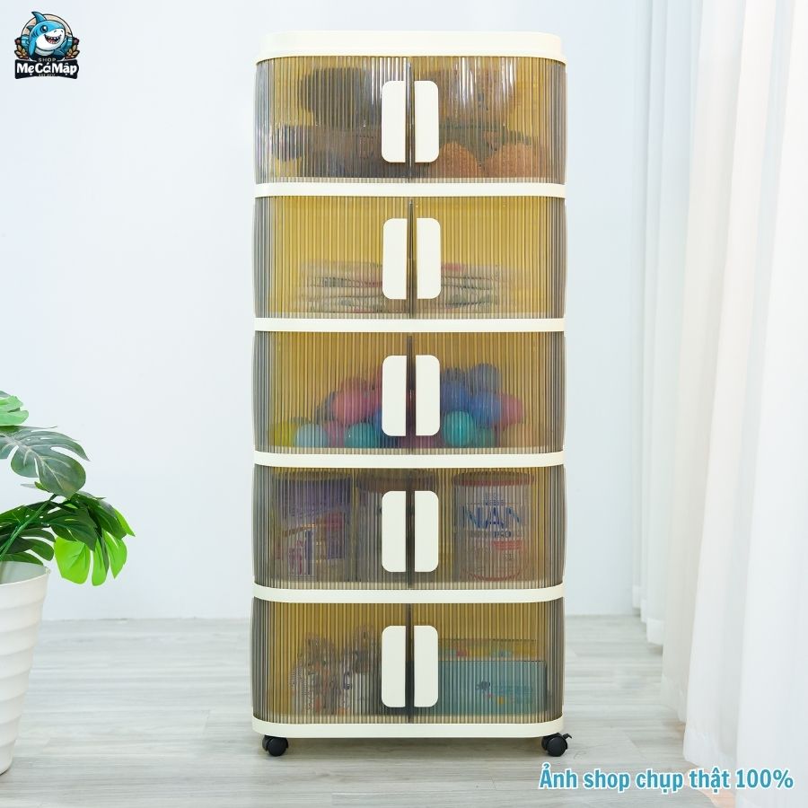 Tủ nhựa 3/4/5/6 tầng gấp gọn HC22-M