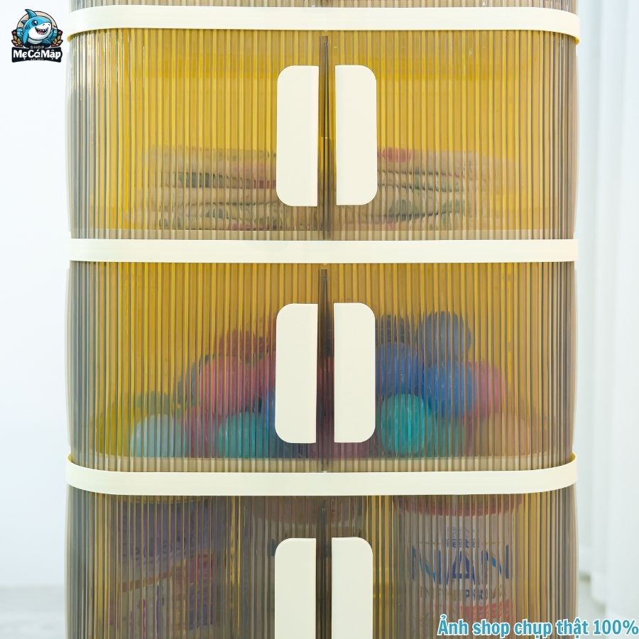 Tủ nhựa 3/4/5/6 tầng gấp gọn HC22-M