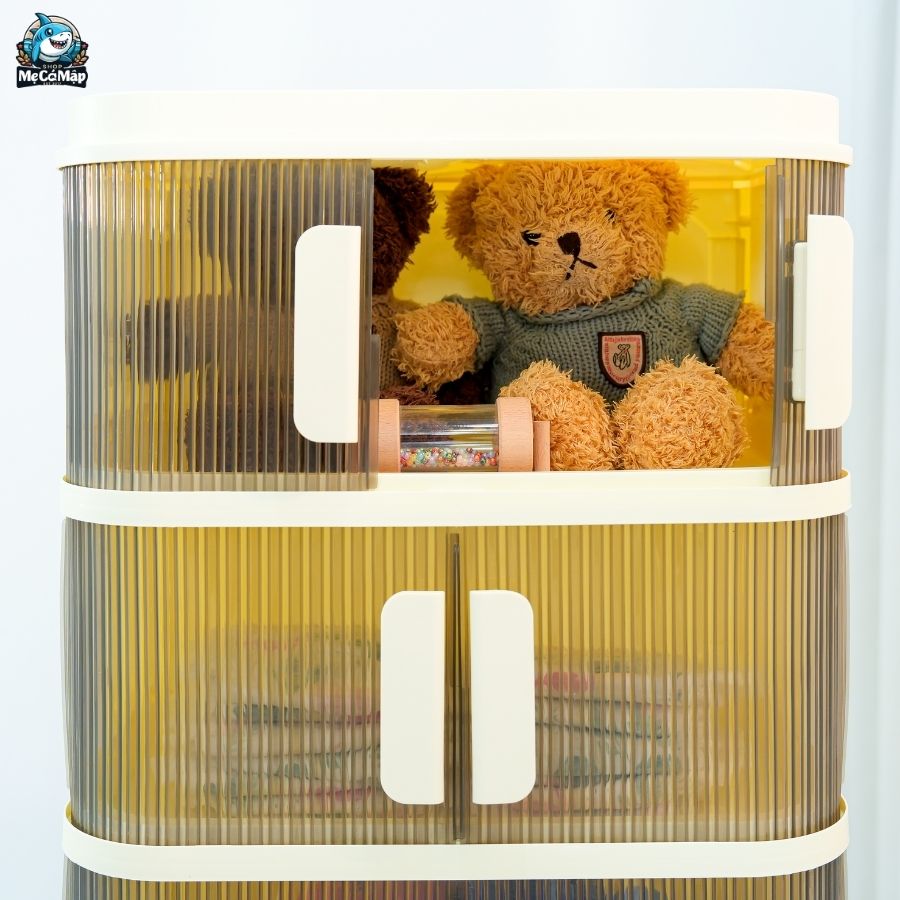 Tủ nhựa 3/4/5/6 tầng gấp gọn HC22-M