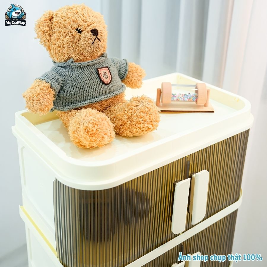 Tủ nhựa 3/4/5/6 tầng gấp gọn HC22-M