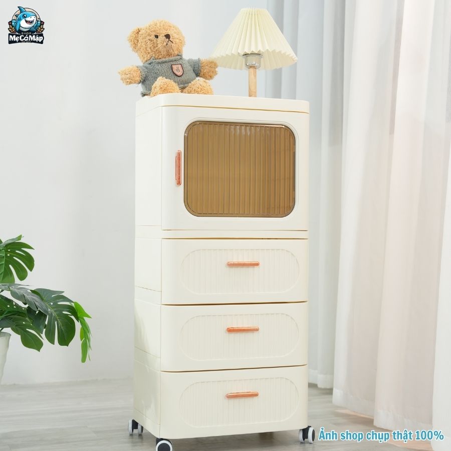 Tủ nhựa ngăn kéo 2/3/4/ tầng HC23-M