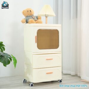 Tủ nhựa ngăn kéo 2/3/4/ tầng HC23-M
