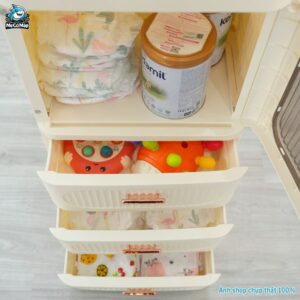 Tủ nhựa ngăn kéo 2/3/4/ tầng HC23-M