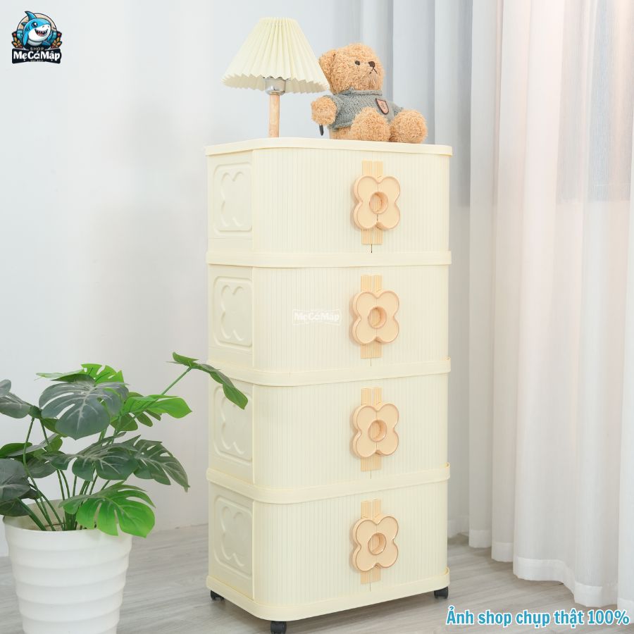 Tủ nhựa ngăn kéo 3/4/5 tầng HC24-M