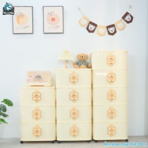 Tủ nhựa ngăn kéo 3/4/5 tầng HC24-M