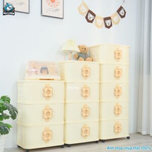 Tủ nhựa ngăn kéo 3/4/5 tầng HC24-M